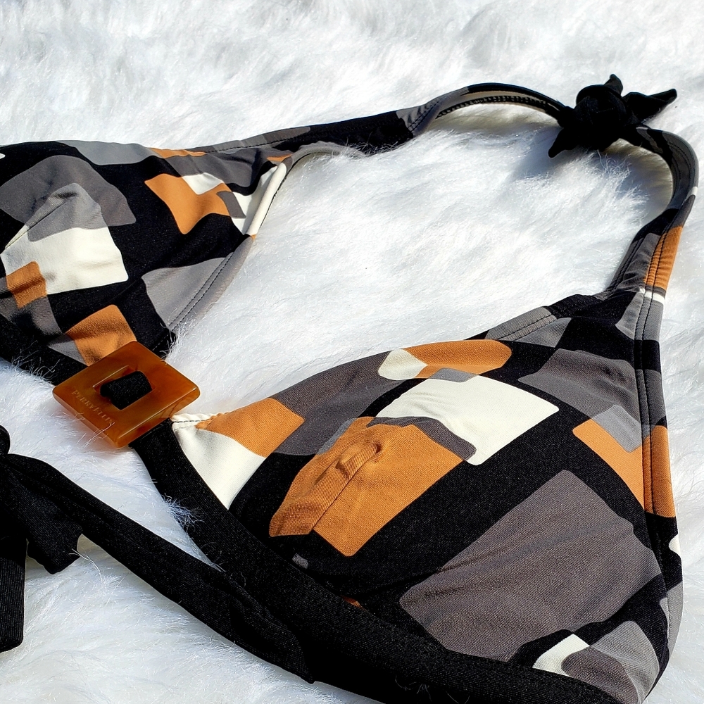 Patterned Swim Top - Picture 3 of 6